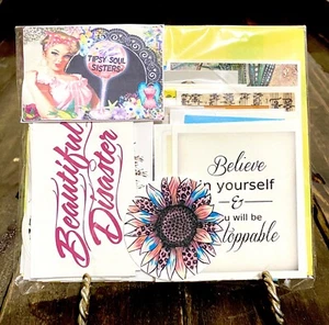Bag -1 Collection Of 60 Junk Journal Inspiring & Sassy Saying or Images… - Picture 1 of 5