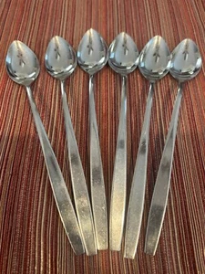 6 Oneida USA Ltd LIDO Edelstahl Besteck Eisteelöffel 7-5/8 Zoll - Bild 1 von 5