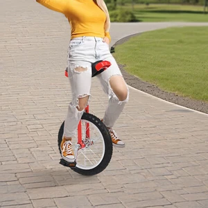 16 Inch Wheel Unicycle Balance Fitness Exercise Adult Training Cycling Unicycle - Picture 1 of 16