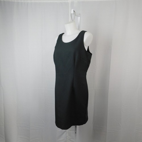 VETEMENTS Abito tubino senza maniche con scollo a scoop Cato 11 grigio pied de poule #9543