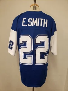 Mitchell & Ness 1995 Dallas Cowboys Emmitt Smith Royal Blue/White Legacy Jersey - Picture 1 of 3