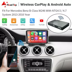 Kit automático inalámbrico Carplay Android NTG4.5 para Mercedes Benz Clase B W246 NTG4.5/7 - Imagen 1 de 10