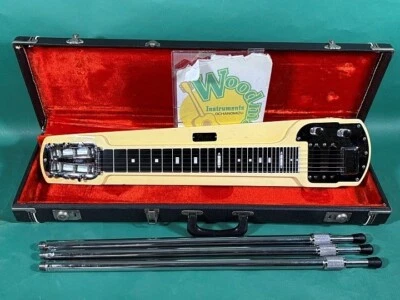 Fender DELUXE-6 With Hard case 1970s Electric Lap Steel Guitar - Image 1 of 4