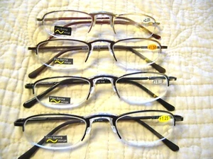 Kids Reading Glasses 1.25 ~ 3.00 Little Small Face Readers Spring Hinges R-13S - Picture 1 of 13