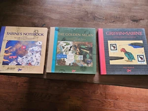 Griffin & Sabine trilogy (The Golden Mean, Sabine's Notebook) by Nick Bantock - Picture 1 of 4