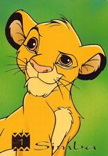 1995 Disney The Lion King Movie  Panini #1 Simba.