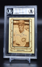 ERNIE BANKS 1980-1983 Pacific Legends #33 BGS AUTO CHICAGO CUBS FAST SHIP