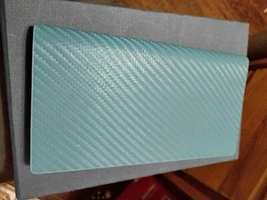 SLG iPhone 12 Leather Wallet Style Phone Case Blue - Picture 1 of 3