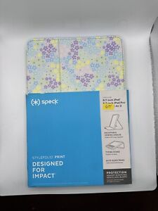 Speck 9.7 ” iPad Air 2 Folio Case - Flower Print Aster Purple and Blue NEW