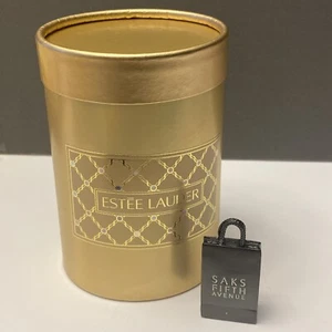 New Estee Lauder Saks Fifth Avenue Shopping Bag Solid Perfume Pleasures~.05oz - Picture 1 of 10