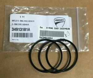 Ducati OEM O-Ring, Fork X3 Diavel Superbike 1199 1299 Hypermotard 34913181A - Bild 1 von 2
