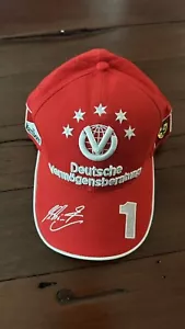 Michael Schumacher Dvag Marlboro Cap 2003 Ferrari Hat. Very Rare - Foto 1 di 11