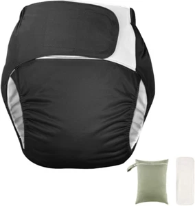 DURASIKO Leak-Proof Cover with Diaper Inserts,Underwear for Incontinence with... - Picture 1 of 13