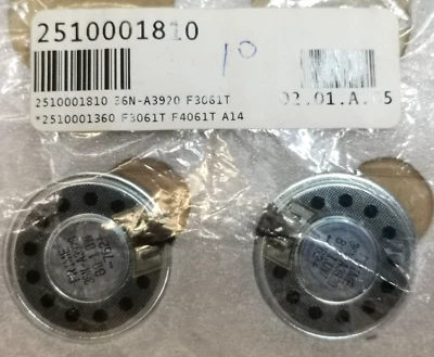 Icom OEM Fit For F3061 F4061 F4160   Radios Speaker  2PCS - Image 1 of 2