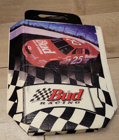 Vintage Nascar Ken Shrader #25 Bud King of Beers Racing Cooler Bag 1999 NASCAR Cover