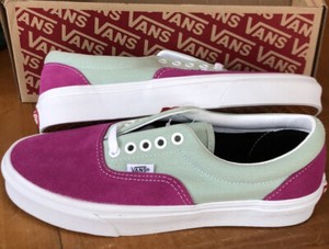tenis vans rosa o verde