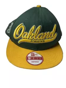 Oakland Athletics Retro Parche Retro New Era 9Fifty Sombrero Ajustable OSFA - Imagen 1 de 5