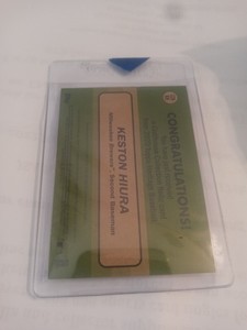 2020 Topps Heritage Clubhouse Collection Relics #CCRKH Keston Hiura - Brewers