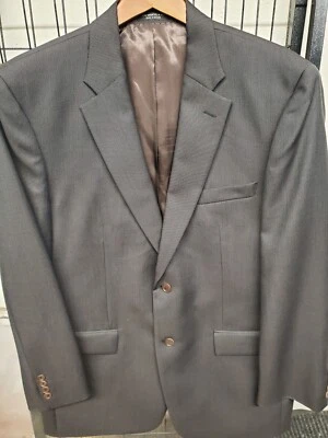 John Varvatos Star USA Jacket Gray Wool Designer Blazer Men's 44R NEW - Image 1 of 4