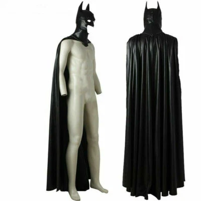Justice League Batman Cosplay Cape Mask Carnival Cloak Bruce Wayne Costume Props - Image 1 of 4