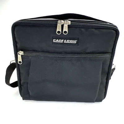 Case Logic 20 Cassette Tape Case Storage Zippered Adjustable Shoulder Strap - Image 1 of 4