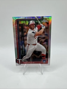 2025 Topps Chrome - Ty France - Gemelli Paralleli Rifrattore - Foto 1 di 4
