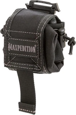 MAXPEDITION Mini Rollypoly Bolsa de Volteo Plegable Talla Única, Negro  Foto 1 de 4