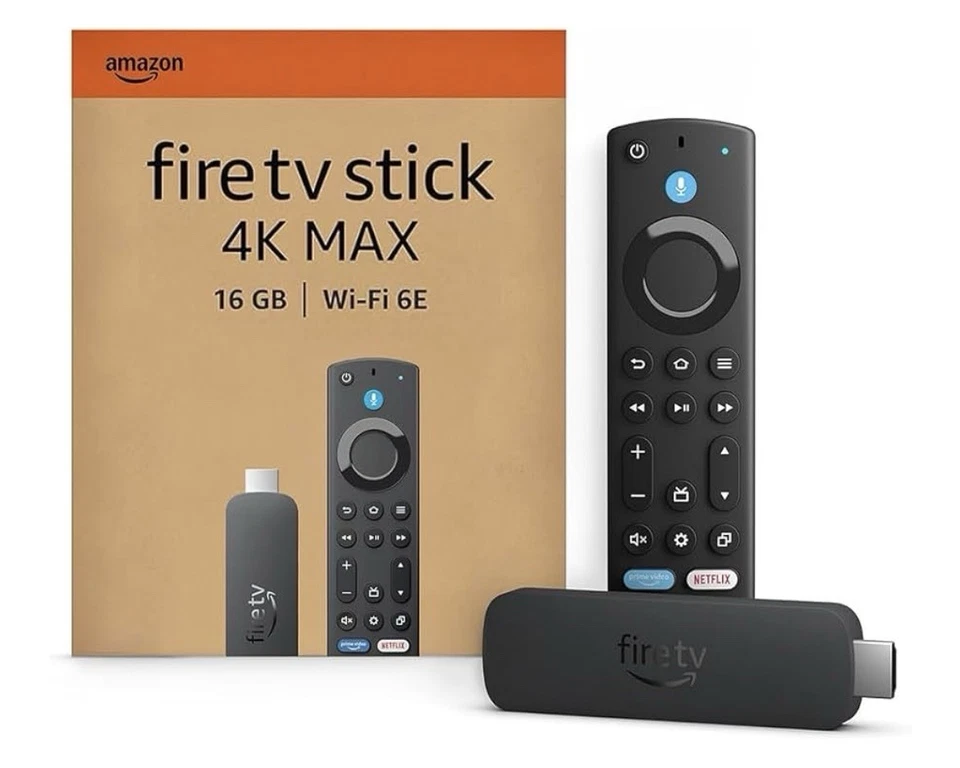 Amazon | Fire TV Stick 4K Max | 2. Generation | 16 GB | Wi-Fi 6E |  - Bild 1 von 1
