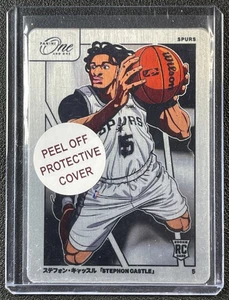 STEPHON CASTLE 2024-25 PANINI ONE AND ONE #15 MANGA ROOKIE RC SPURS SP - Picture 1 of 2