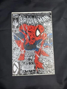 🔥MARVEL SPIDER-MAN #1 ICONIC MCFARLANE COVER 1990 SILVER VARIANT🔥 - Picture 1 of 10