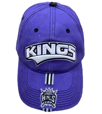 Gorra de colección Sacramento Kings correa base trasera bola deletreada Y2K 2000s adulto Foto 1 de 4