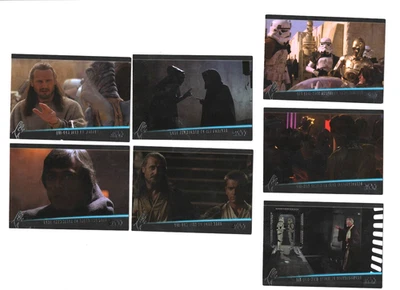 WEAK MINDED STAR WARS GALACTIC FILES 7 CARD COMPLETE INSERT SET 2013 TOPPS SER 2 - Image 1 of 2