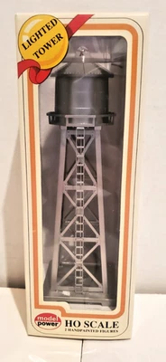 New Model Power Flashing Water Tower NO. 630 HO Scale In Box - Image 1 of 2