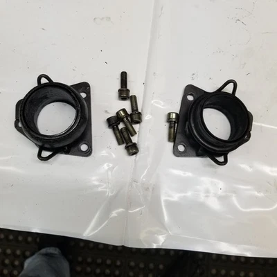 2001-2006 Polaris Edge XCSP Pro X RMK Classic 600 VES SLP twin pipe manifolds - Image 1 of 4