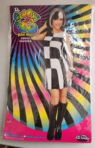 Fun World The Groovy 60s Mod Girl Adult Womens Costume S/M 2-8             B0953 - Picture 1 of 3