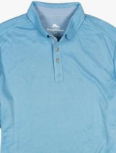 $100 TOMMY BAHAMA MENS 'BREEZEWAY POLO' GOLF SHIRT SPRING TURQUOISE HAZE 2XL NWT - Picture 1 of 6