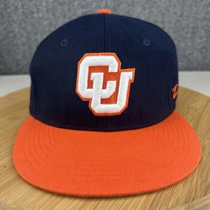 Colorado Buffaloes Hat Cap Fitted 7 5/8 Zephyr Black Orange Logo Wool Blend - Picture 1 of 12