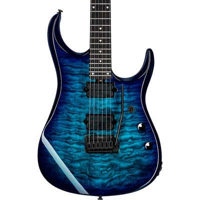 Sterling JP150D John Petrucci w/DiMarzio pup Guitar Cerulean Paradise 1978891 RF - Image 1 of 4