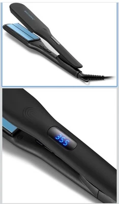 Plancha de peinado Bio Ionic OnePass - negra - 1,5" Foto 1 de 4