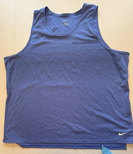 Nike Men's Dri-FIT Blue Tank Top Size XXL - Picture 1 of 5
