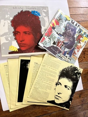 Bob Dylan Biograph 1985 Deluxe Edition Box Set 5x LP Vinyl w/ Booklet Folk NM - Image 1 of 4