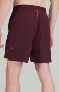 Pantalones cortos Lululemon licencia corta para entrenar 7” sin forro para hombre talla L chasis - Imagen 1 de 11