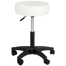 sgabello con ruote sgabelli parrucchiere sgabello lavoro girevole bianc