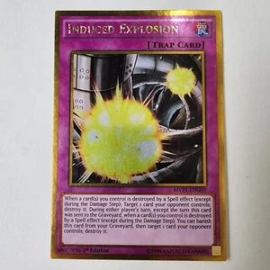 Induced Explosion - MVP1-ENG09 - Gold Rare - NM/VLP - 1st ed - Yugioh - Imagen 1 de 2