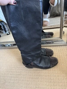 Egoutina Spike Boots Black Size 37 - Picture 1 of 15