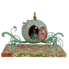 DISNEY TRADITION STATUINA CAROZZA CON CENERENTOLA 29,00 CM 6007055