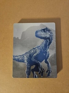 JURASSIC WORLD FALLEN KINGDOM 4K UHD BLU RAY STEELBOOK NO DIGITAL - Picture 1 of 4