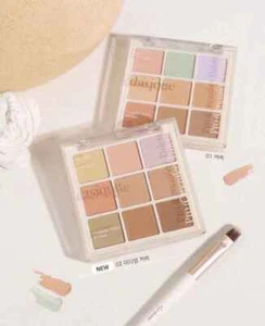 DASIQUE Pro (Concealer) Palette 9g, Make-up, koreanische Kosmetik, KBeauty, Probe - Bild 1 von 6