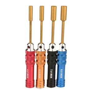 Hex Driver Flat Head Screw Nut Wrench Kit Socket 4.0 5.5 7.0 8.0 Mm for RC Car - Picture 1 of 8