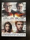 Paranoia DVD (2013) Starring Liam Hemsworth and Harrison Ford